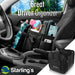 Starling's Car Trunk Organizer - Durable Storage SUV Cargo Organizer Adjustable , Black [List Price $79.99] [Sale Price $39.97]