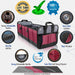 Starling's Car Trunk Organizer - Durable Storage SUV Cargo Organizer Adjustable, Bordeaux 3 Compartments[List Price $85.97]